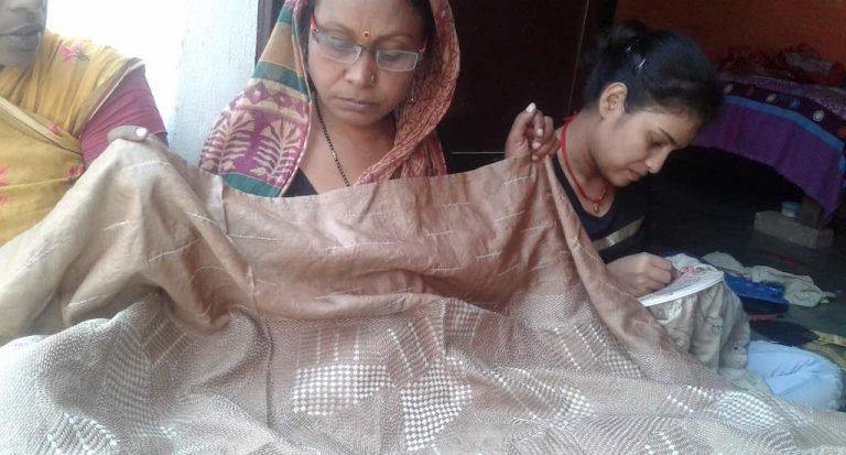 Rural women place Sujini embroidery on global map